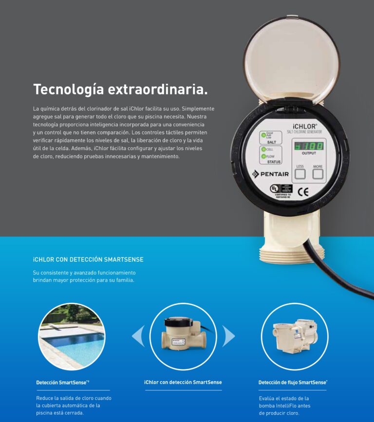 Clorador salino ICHLOR 523081 Pool Zone